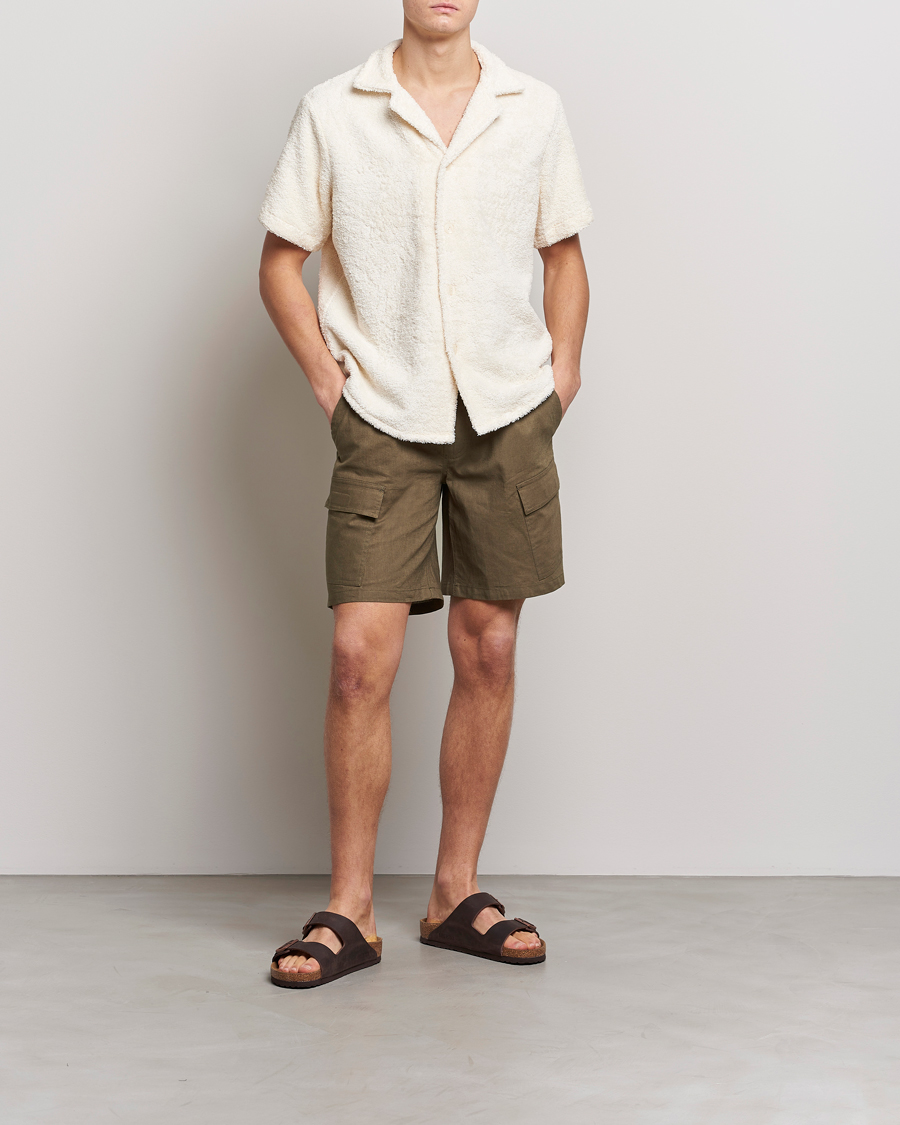 Men | Shirts | OAS | Cuba Ruggy Shirt Off White