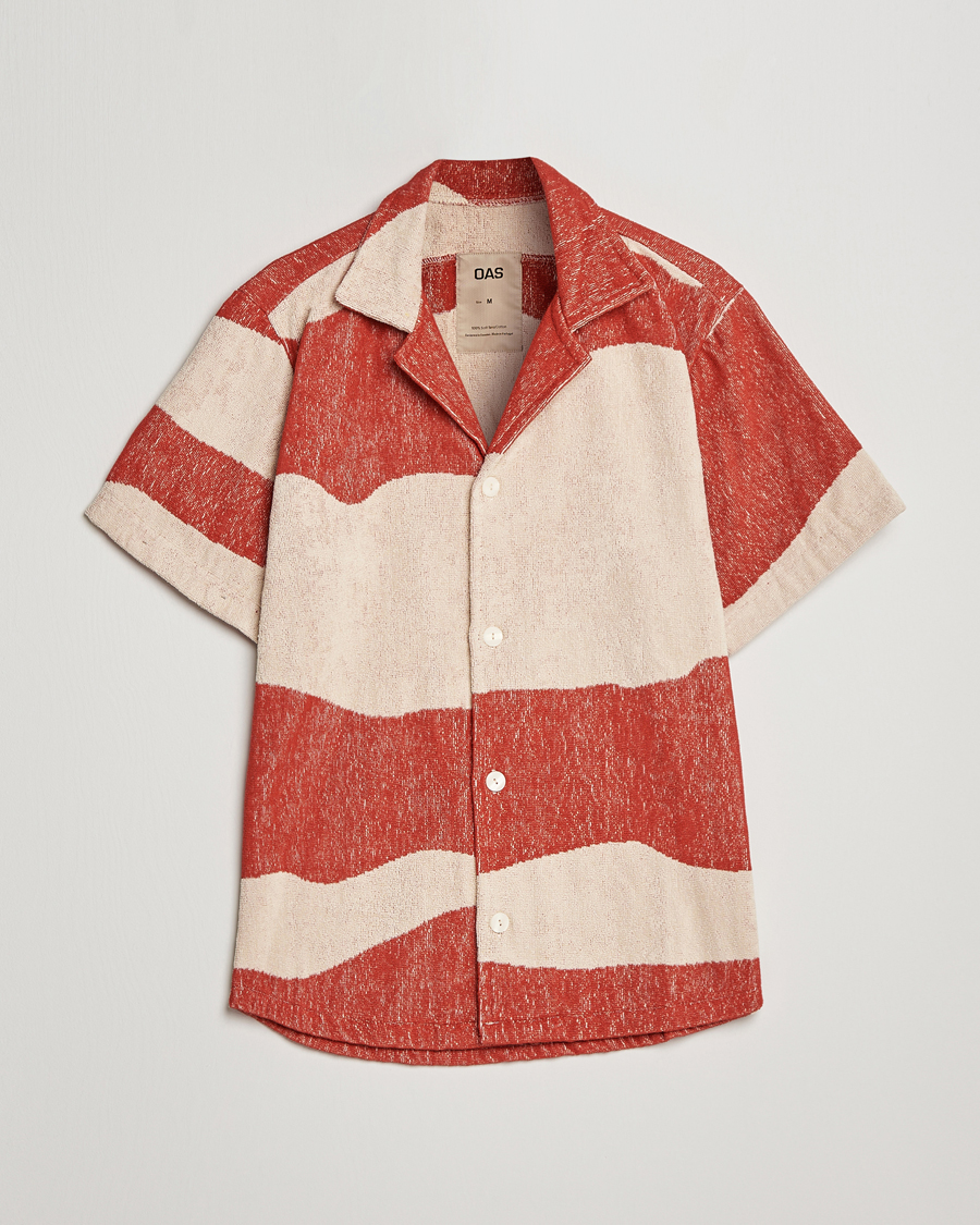 Men | Shirts | OAS | Terry Cuba Short Sleeve Shirt Amber Dune