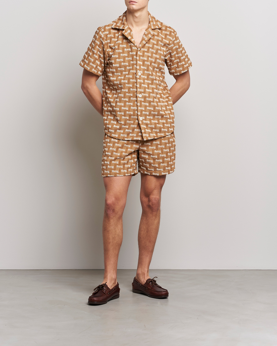 Men | Shorts | OAS | Terry Shorts Camel