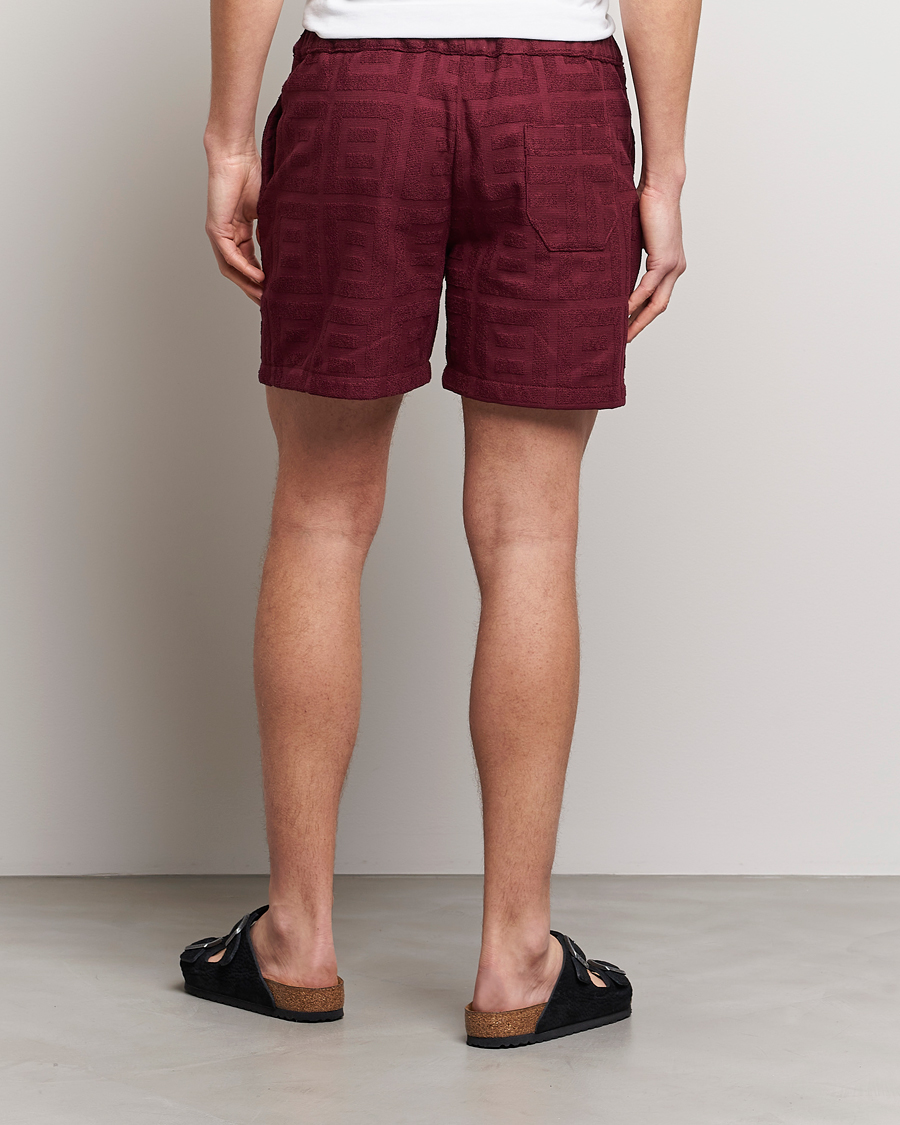 Men | Shorts | OAS | Terry Shorts Burgundy