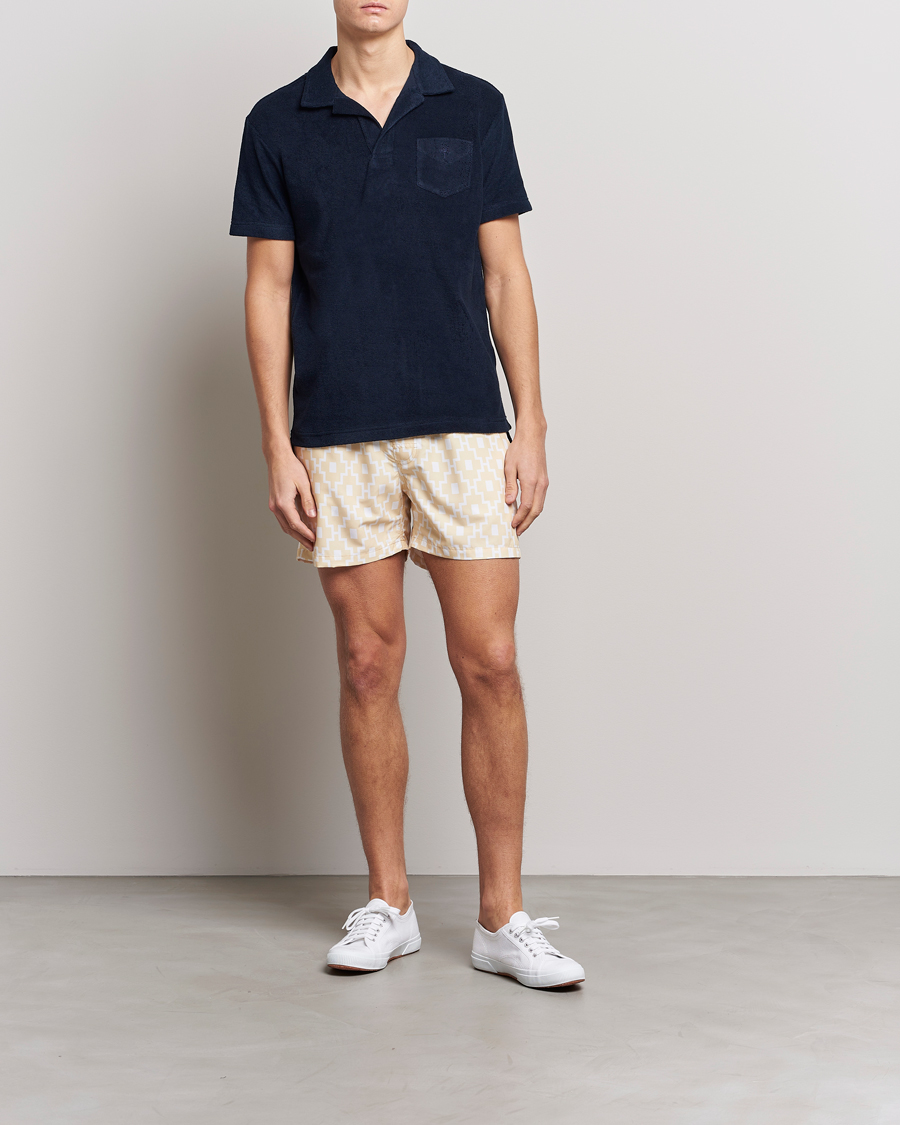 Men | Swimwear | OAS | Printed Swimshorts Machu