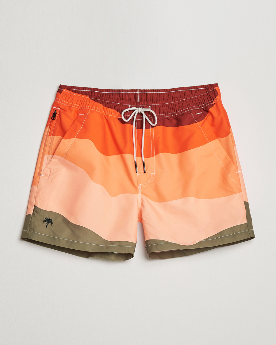 Men | Swimwear | OAS | Printed Swimshorts Fire Wave