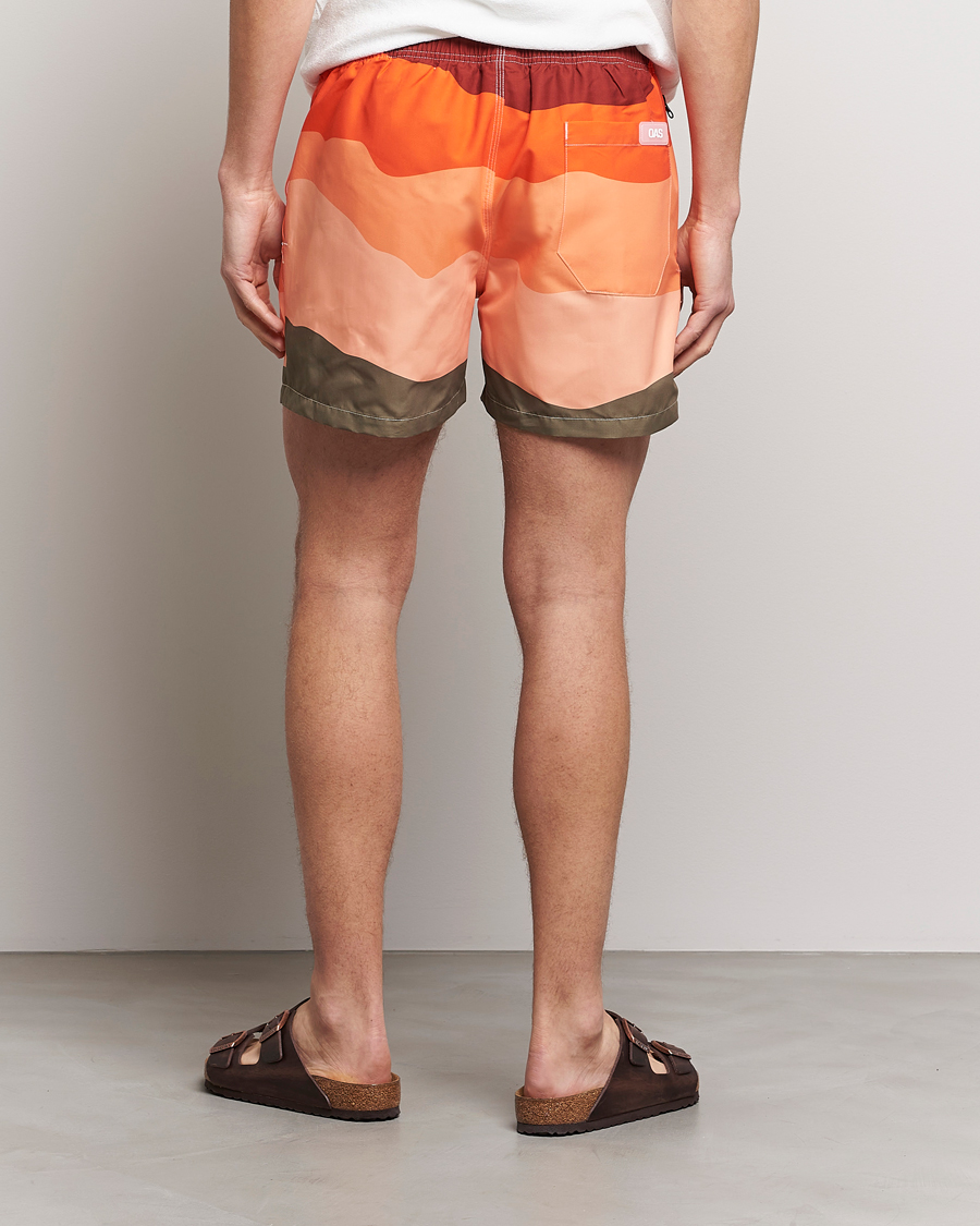 Men | Swimwear | OAS | Printed Swimshorts Fire Wave