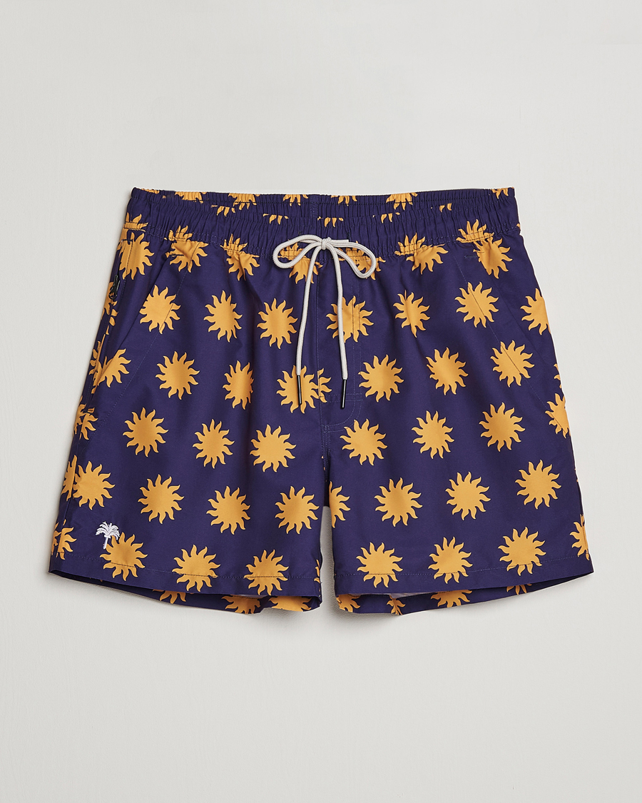 Men | Swimwear | OAS | Printed Swimshorts Sunday Sun