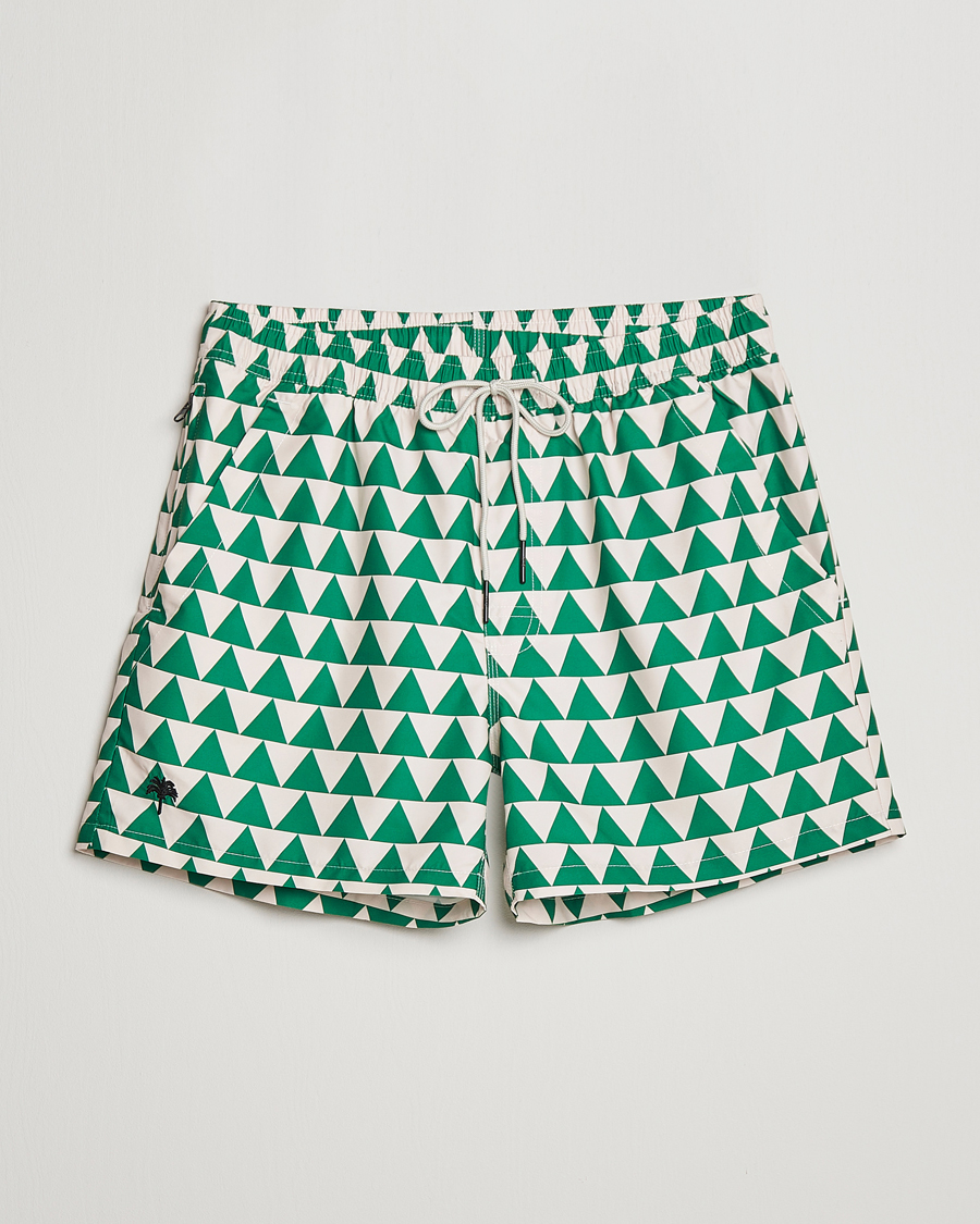 Men | Swimwear | OAS | Printed Swimshorts Triangle Jungle
