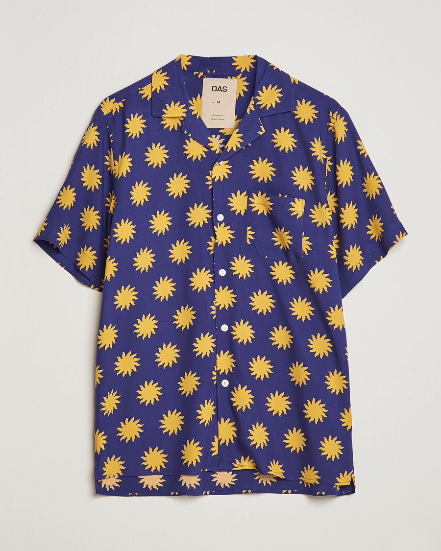 Men | Shirts | OAS | Viscose Resort Short Sleeve Shirt Sunday Sun