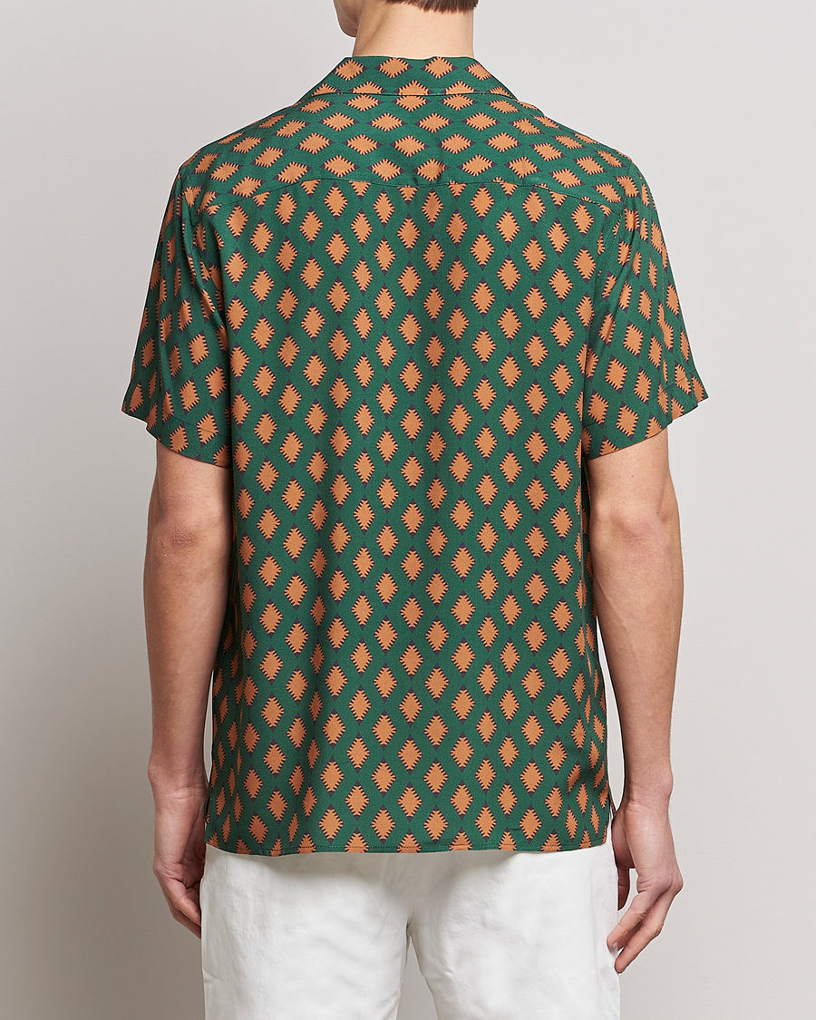 Men | Shirts | OAS | Viscose Resort Short Sleeve Shirt Smokin Rustic