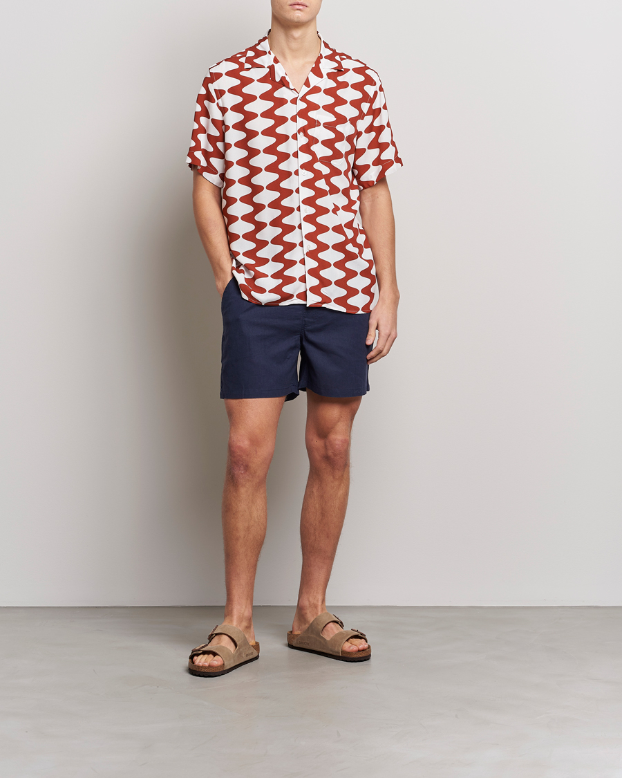 Men | Shirts | OAS | Viscose Resort Short Sleeve Shirt Big Lauda