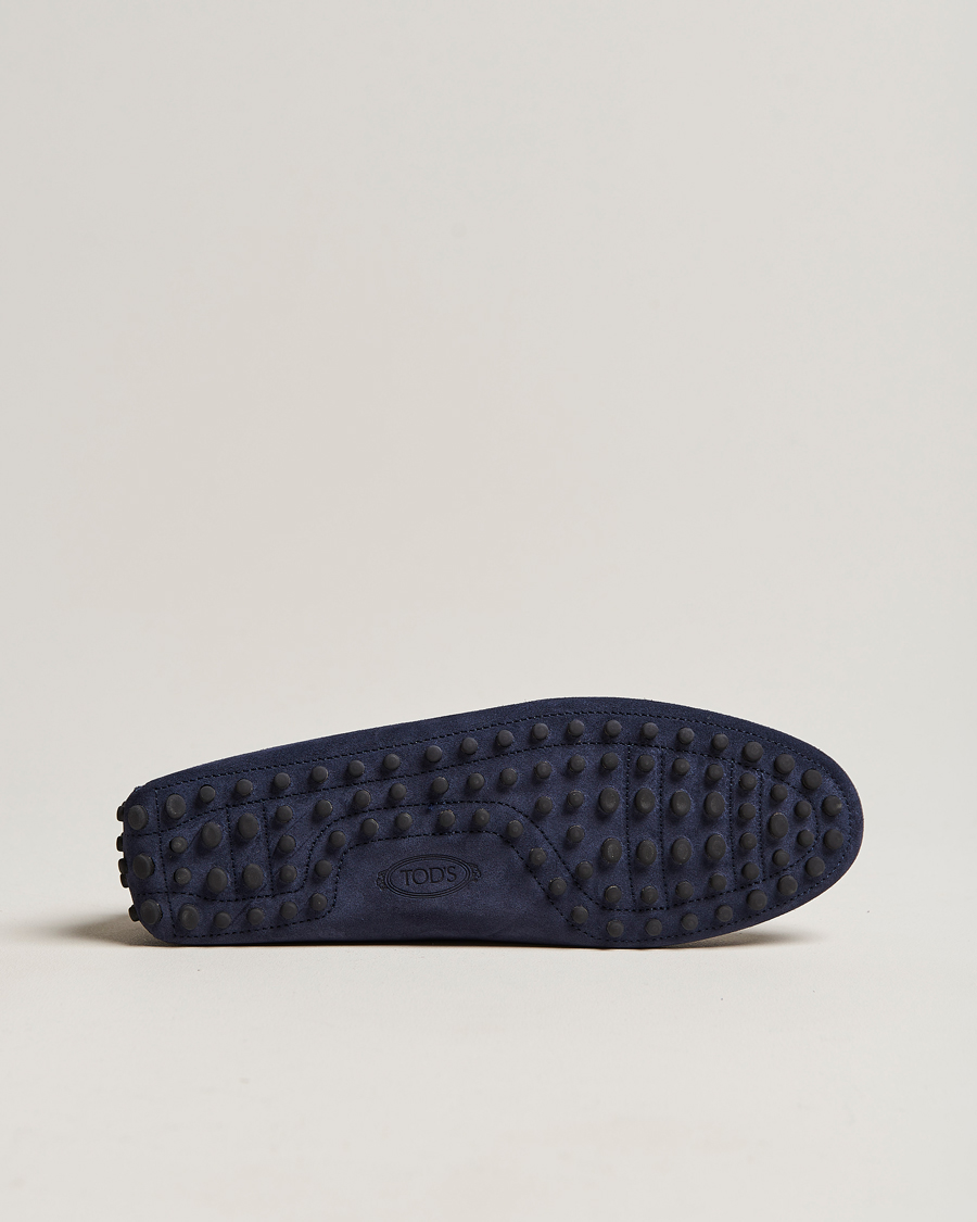 Men | Tod's City Gommino Navy Suede | Tod's | City Gommino Navy Suede