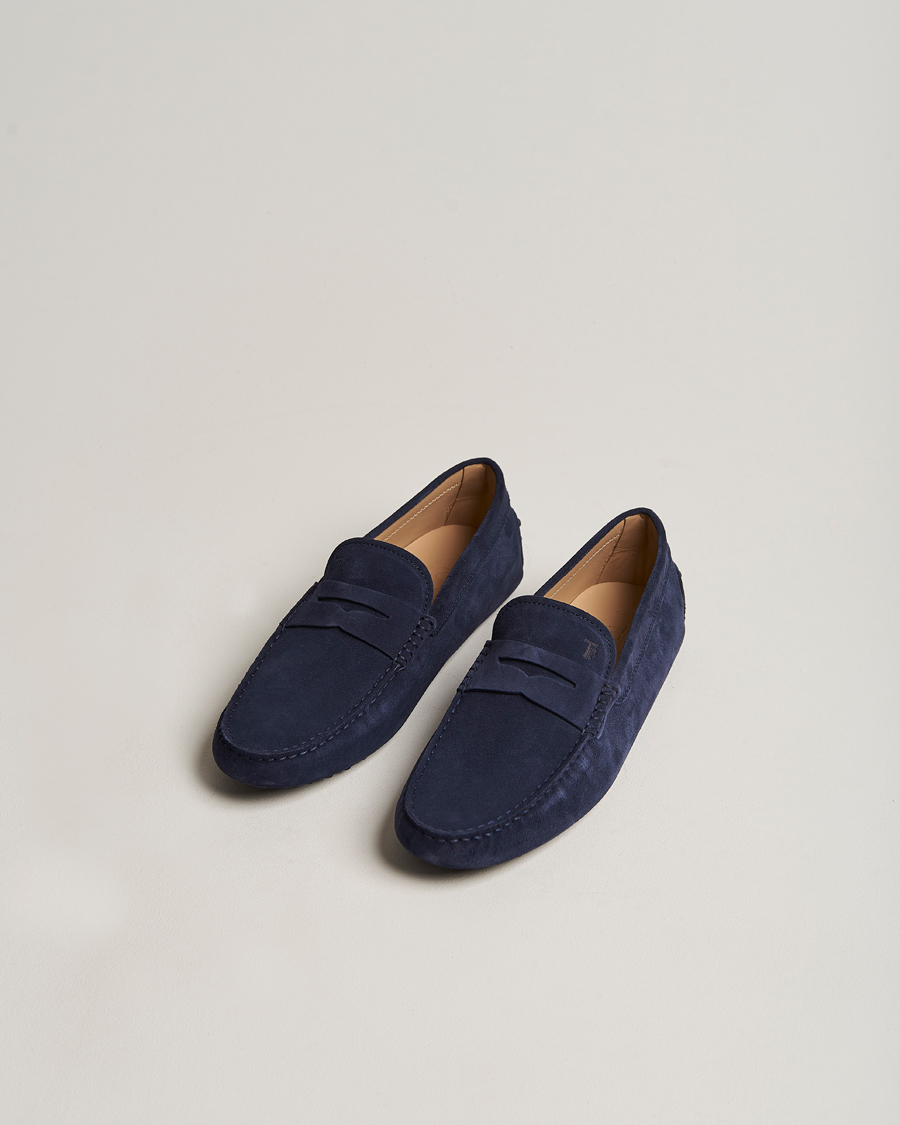Men | Tod's | Tod's | City Gommino Navy Suede