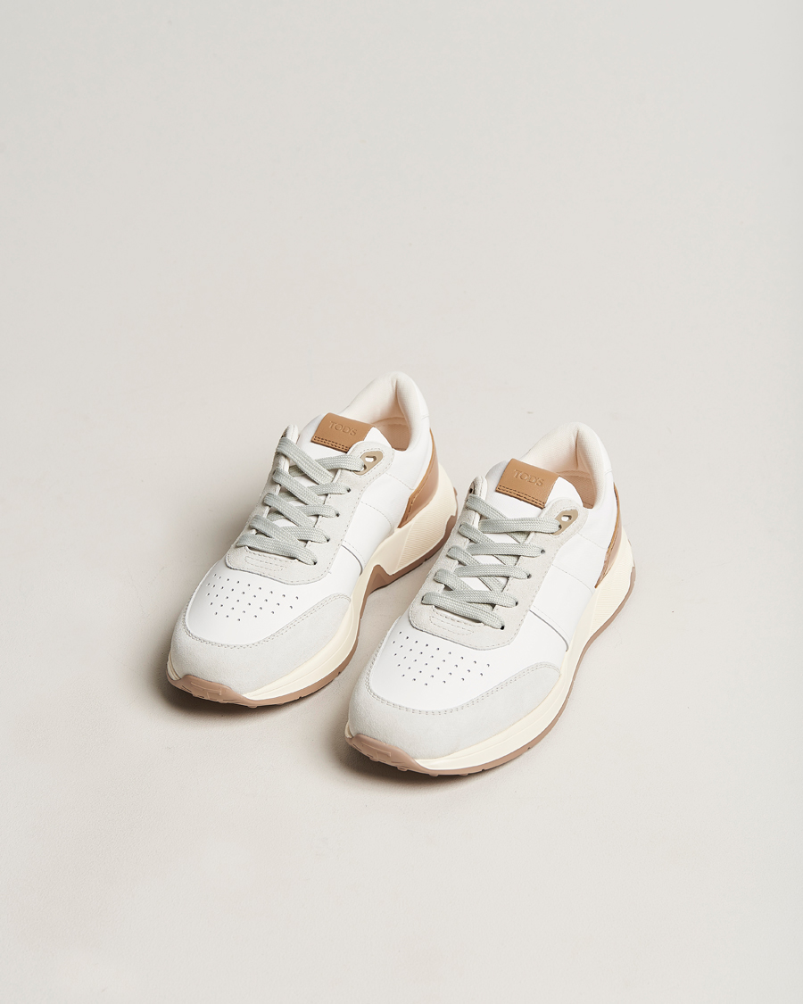 Men | Shoes | Tod's | Luxury Running Sneakers White Calf