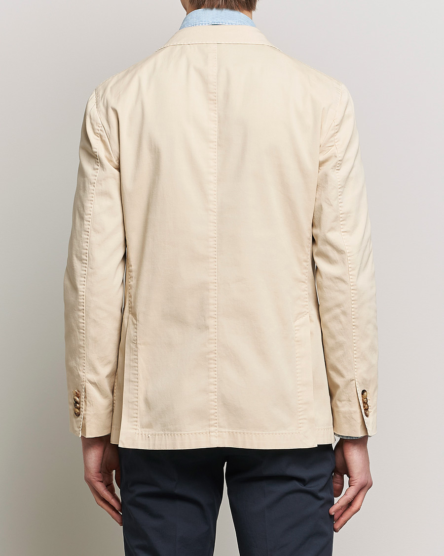 Men | Blazers | Boglioli | K Jacket Cotton Stretch Blazer Light Beige