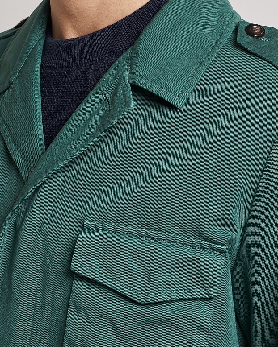 Men | Coats & Jackets | Boglioli | Field Jacket Dark Green