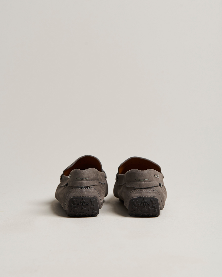 Men | Bally Peir Calf Leather Car Shoe Dark Mineral | Bally | Peir Calf Leather Car Shoe Dark Mineral