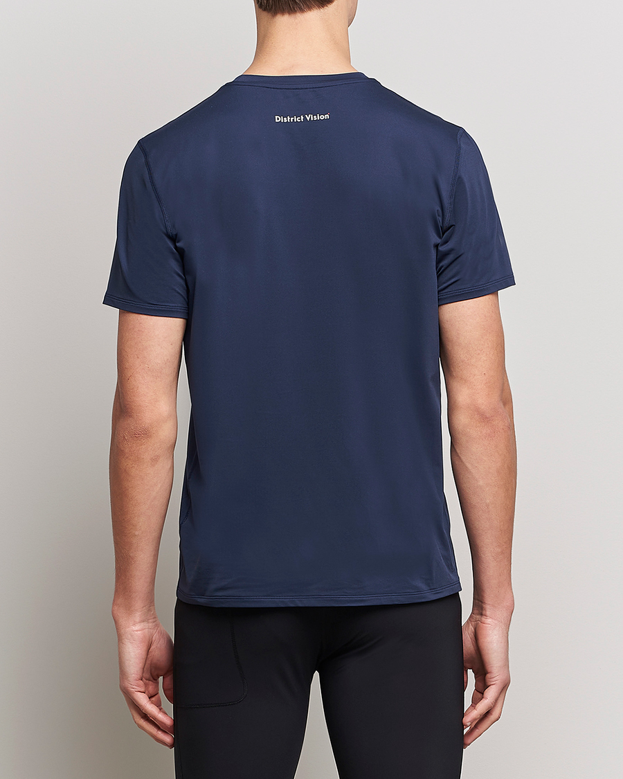 Men | T-Shirts | District Vision | Deva-Tech Short Sleeve T-Shirt Navy