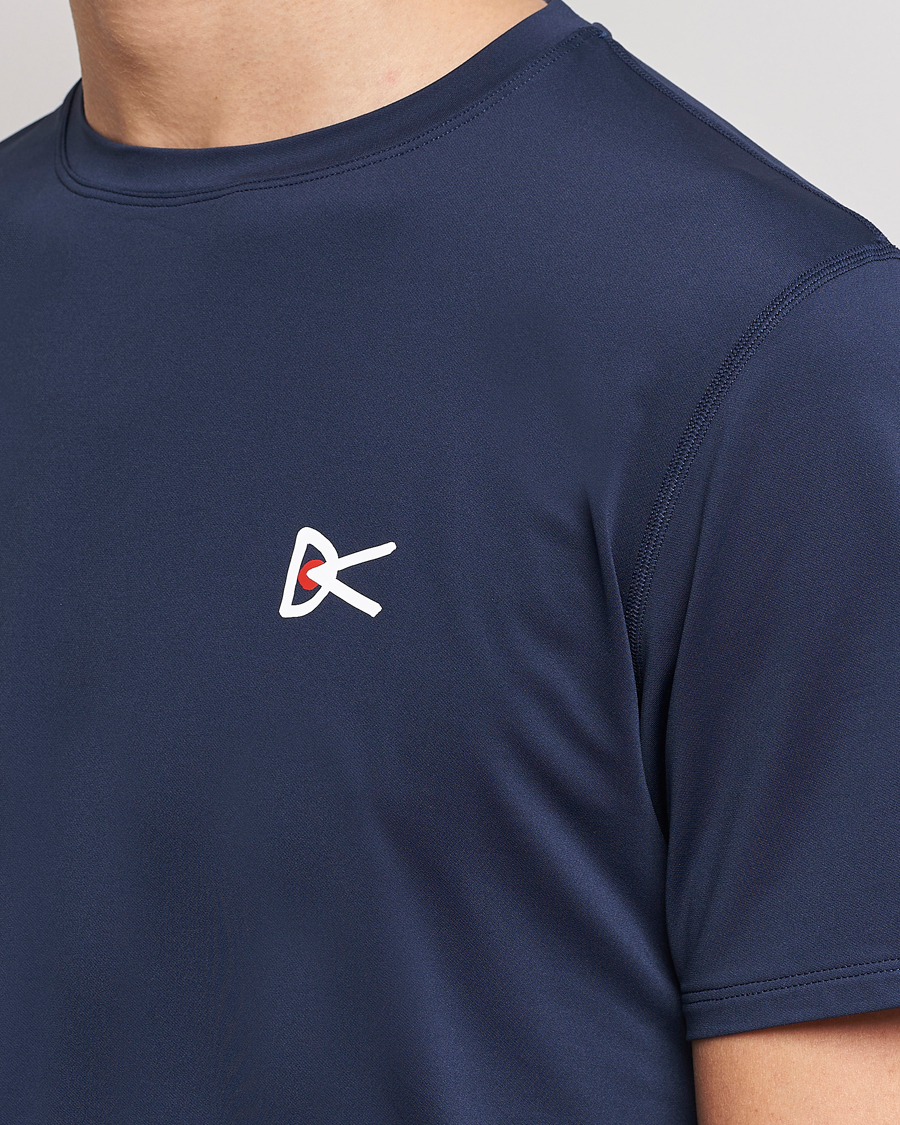 Men | T-Shirts | District Vision | Deva-Tech Short Sleeve T-Shirt Navy