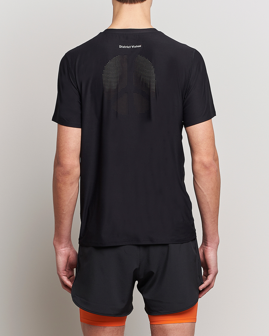 District Vision Aloe-Tech Short Sleeve T-Shirt Black at CareOfCarl.com