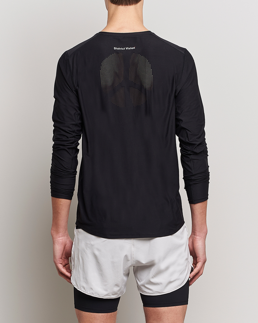 Men | T-Shirts | District Vision | Aloe-Tech Long Sleeve T-Shirt Black