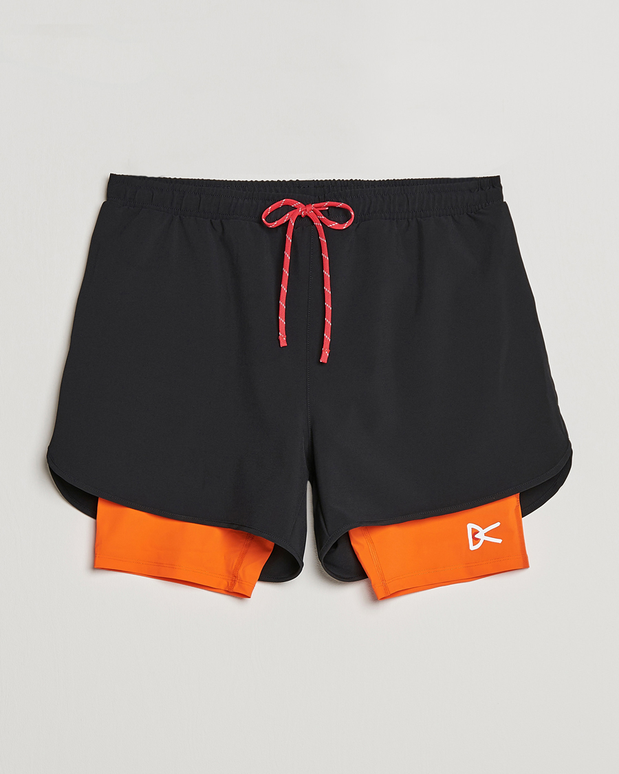 Men | Shorts | District Vision | Aaron Trail Shorts Black