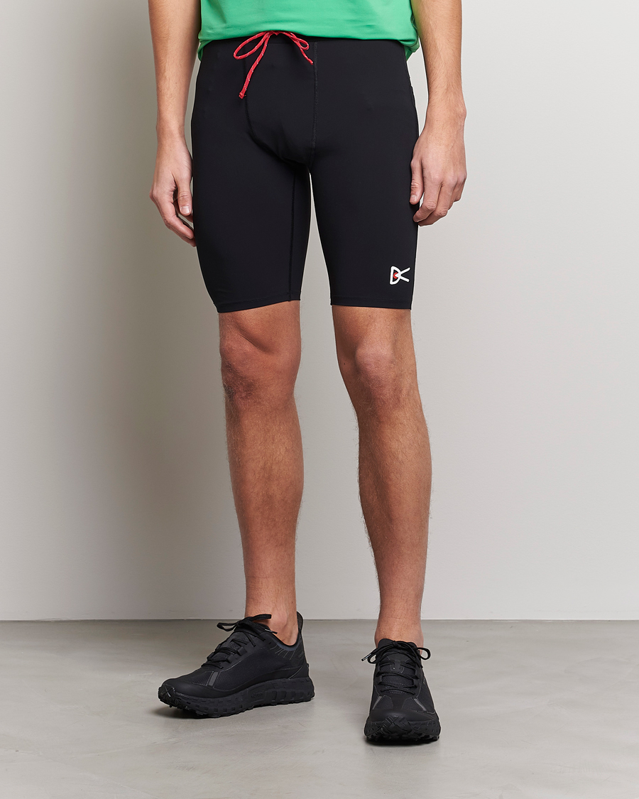 Men | Functional shorts | District Vision | TomTom Half Tights Black