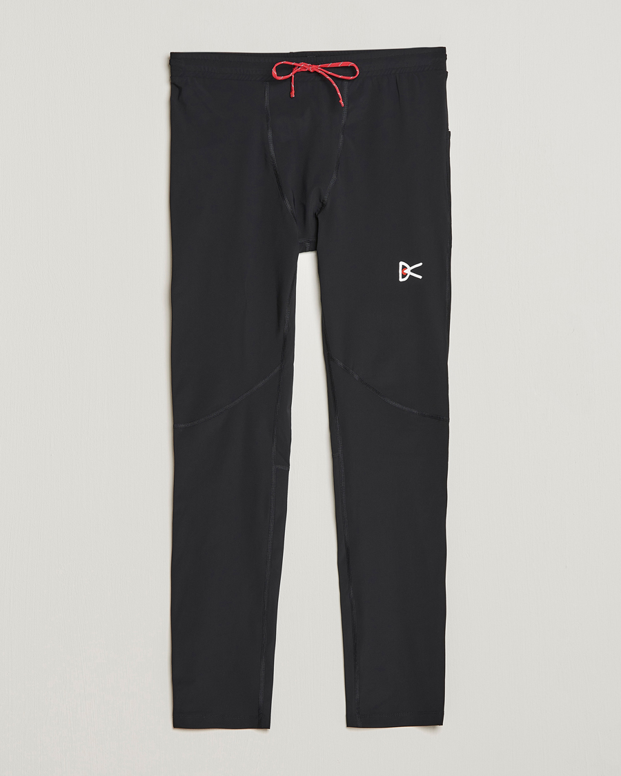 Men | Trousers | District Vision | Lono Long Tights Black