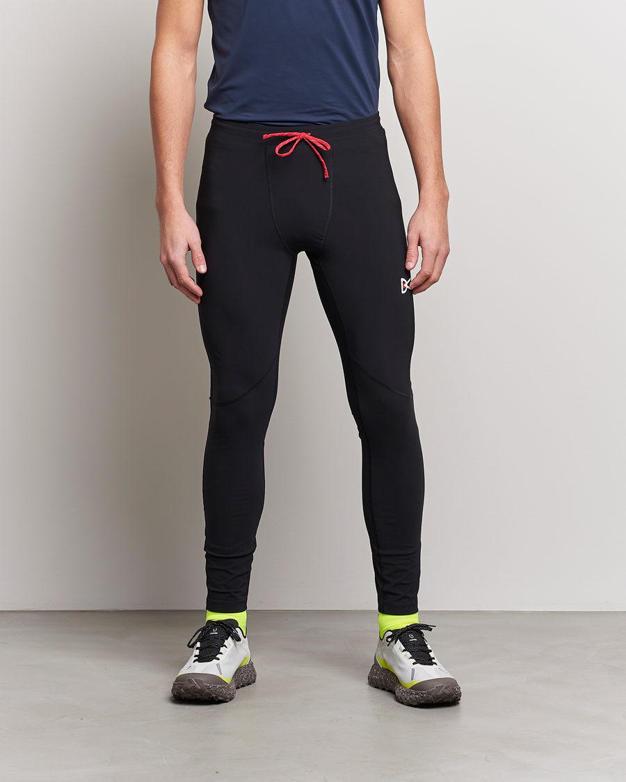 Men | Trousers | District Vision | Lono Long Tights Black