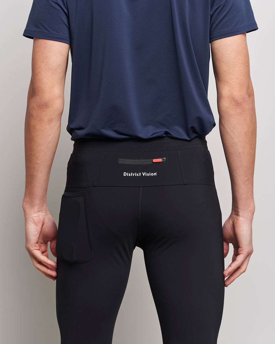 Men | Trousers | District Vision | Lono Long Tights Black