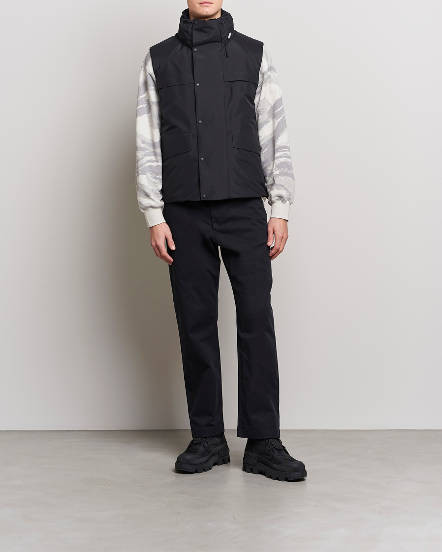Men | Gilets | Moncler Genius | 4 Moncler Hyke Vanil Hooded Vest Black