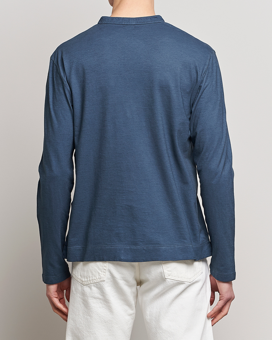 Men | Sweaters & Knitwear | Massimo Alba | Hawai Watercolor Henley Moon Rock