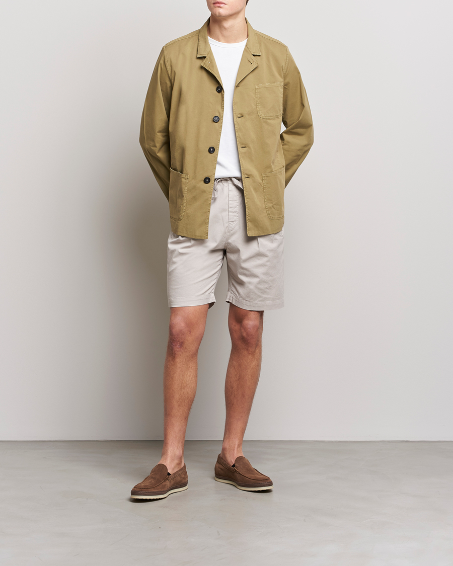 Men | Shorts | Massimo Alba | Kevin Stone Washed Shorts Calce