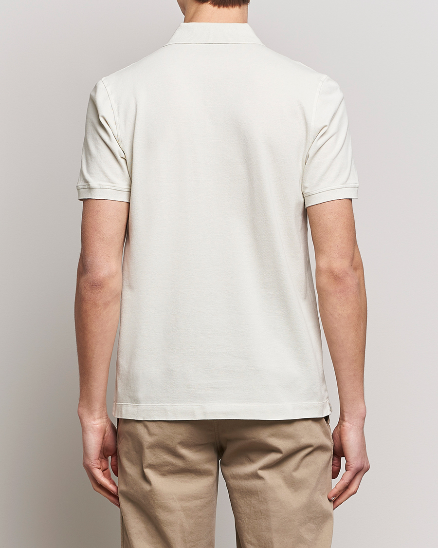 Men | Polo Shirts | Piacenza Cashmere | Portofino Short Sleeve Polo Off White