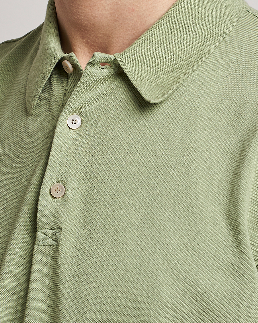 Men | Polo Shirts | Piacenza Cashmere | Portofino Short Sleeve Polo Mint