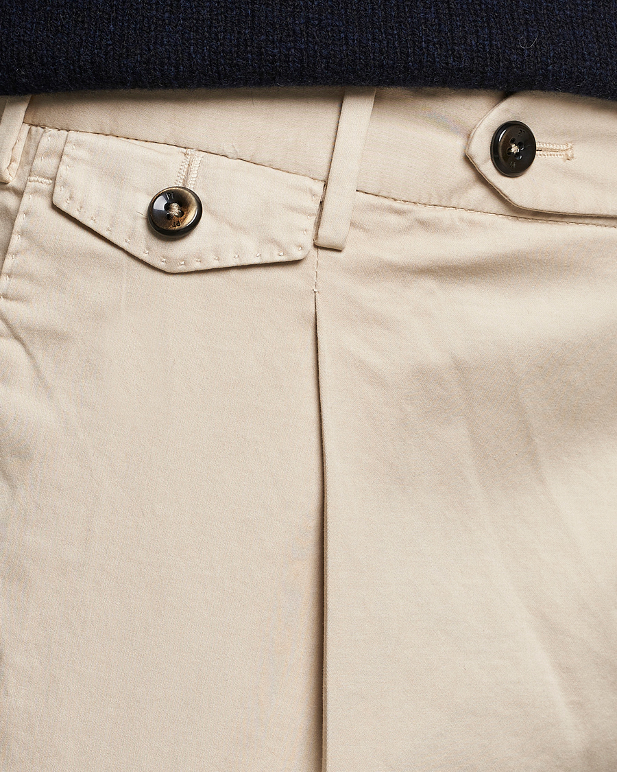 Men | Trousers | PT01 | Gentleman Fit Cotton Stretch Chinos Light Beige