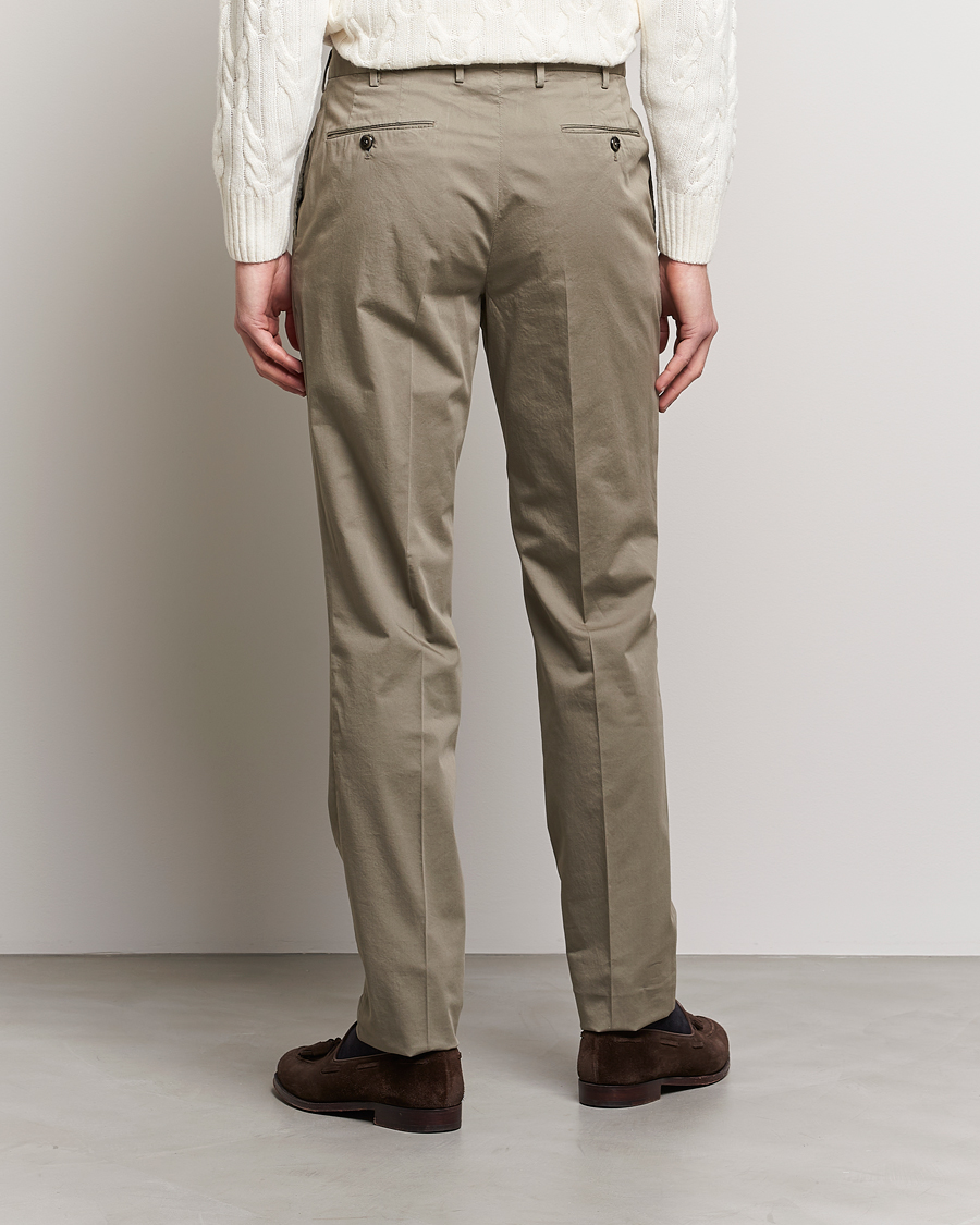 Men | Trousers | PT01 | Gentleman Fit Cotton Stretch Chinos Taupe