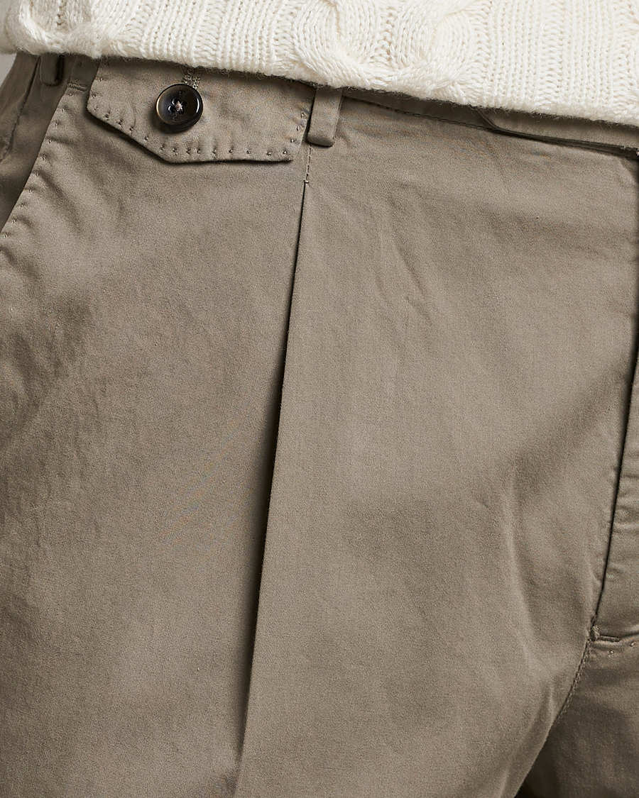 Men | Trousers | PT01 | Gentleman Fit Cotton Stretch Chinos Taupe