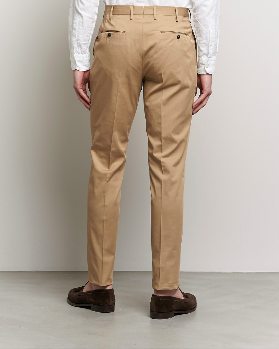 Men | Trousers | PT01 | Gentleman Fit Silkochino Trousers Beige