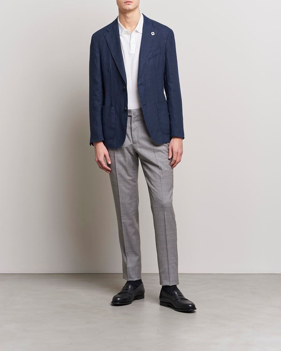 Men | Trousers | PT01 | Gentleman Fit Wool Trousers Light Grey