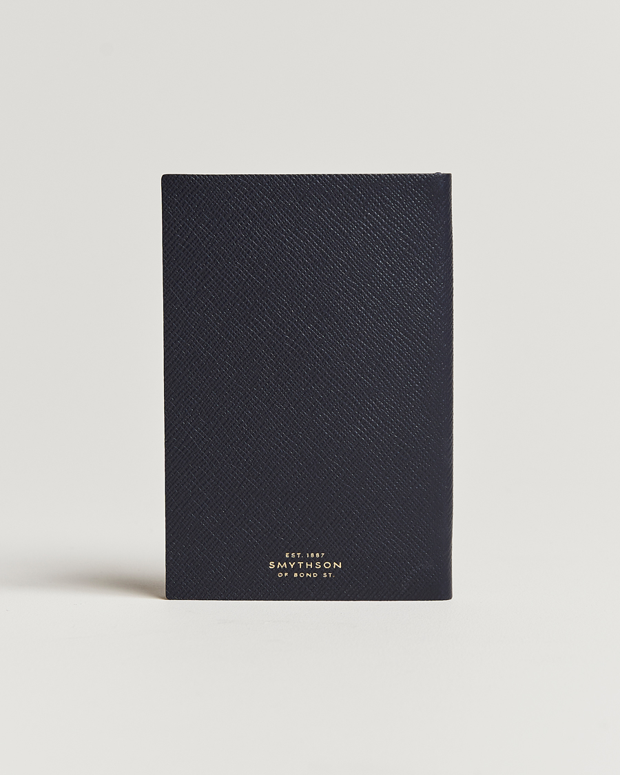 Smythson 'chelsea' Notebook In Black