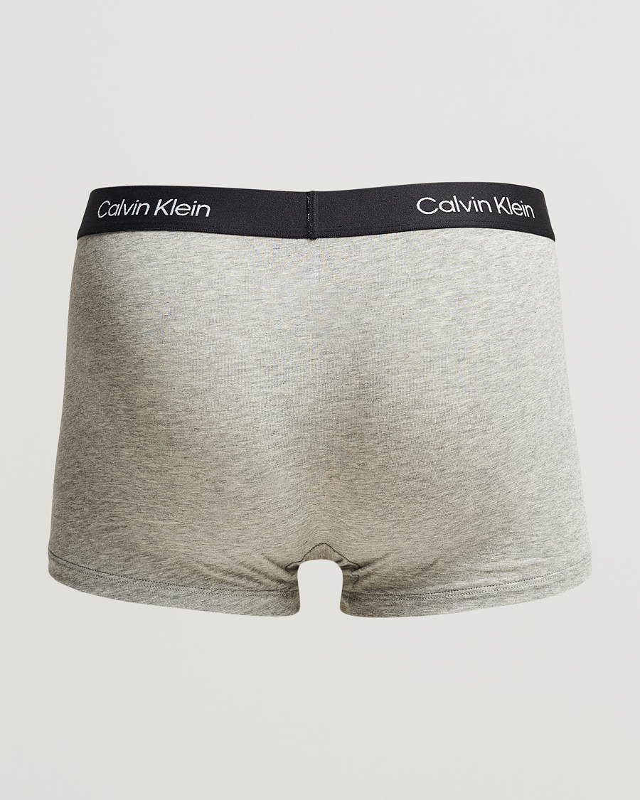 Men |  | Calvin Klein | Cotton Stretch Trunk 3-pack Grey/White/Black