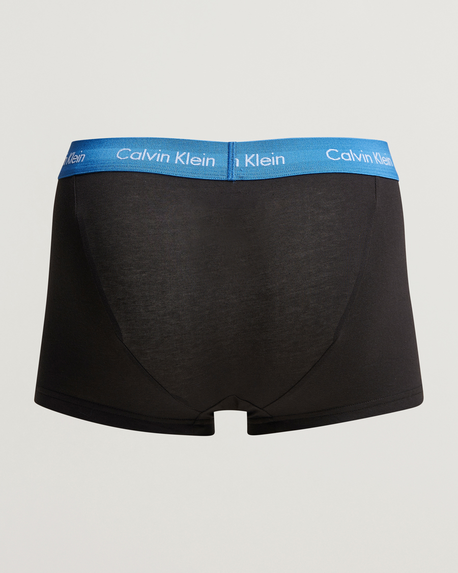 Men | Underwear & Socks | Calvin Klein | Cotton Stretch Trunk 3-Pack Black