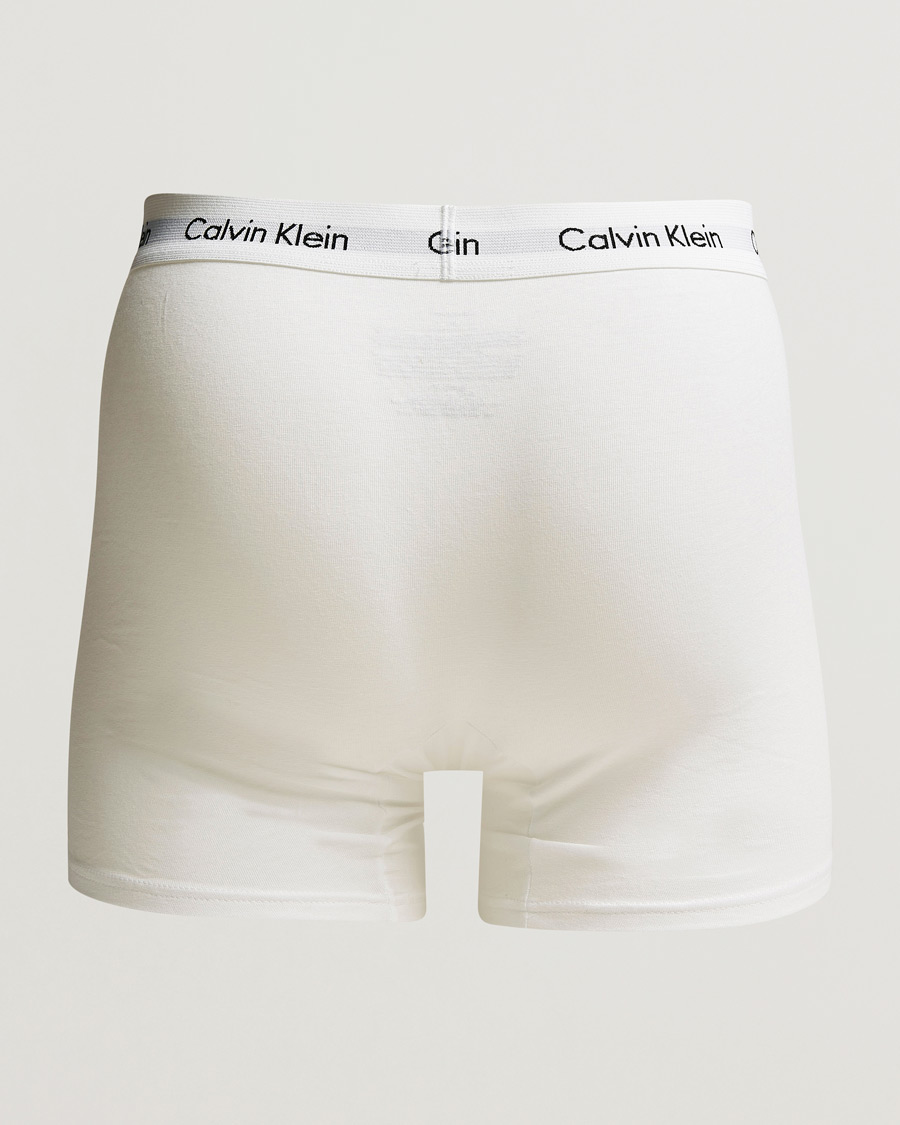 Calvin Klein Cotton Stretch 3-Pack Boxer Breif Grey/White/Blue at CareOfCar
