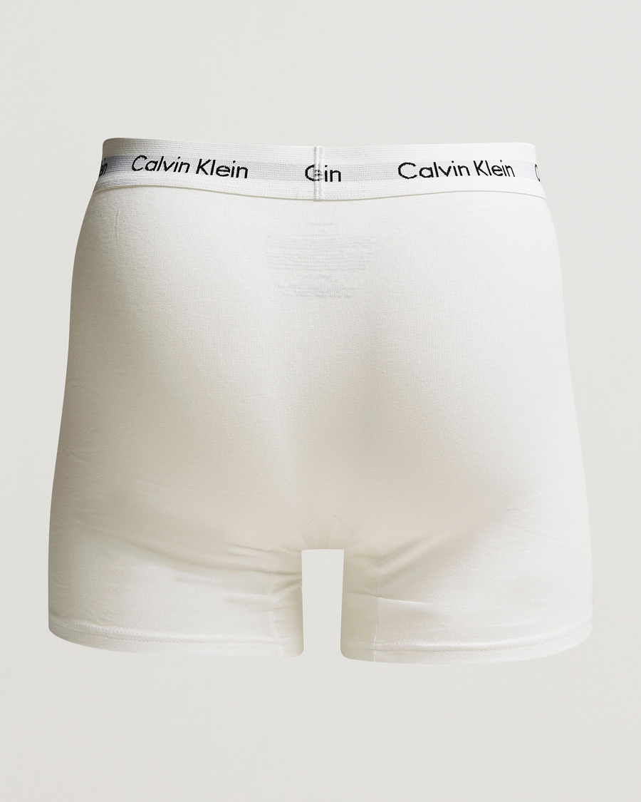 Men | Underwear & Socks | Calvin Klein | Cotton Stretch 3-Pack Boxer Breif Grey/White/Blue