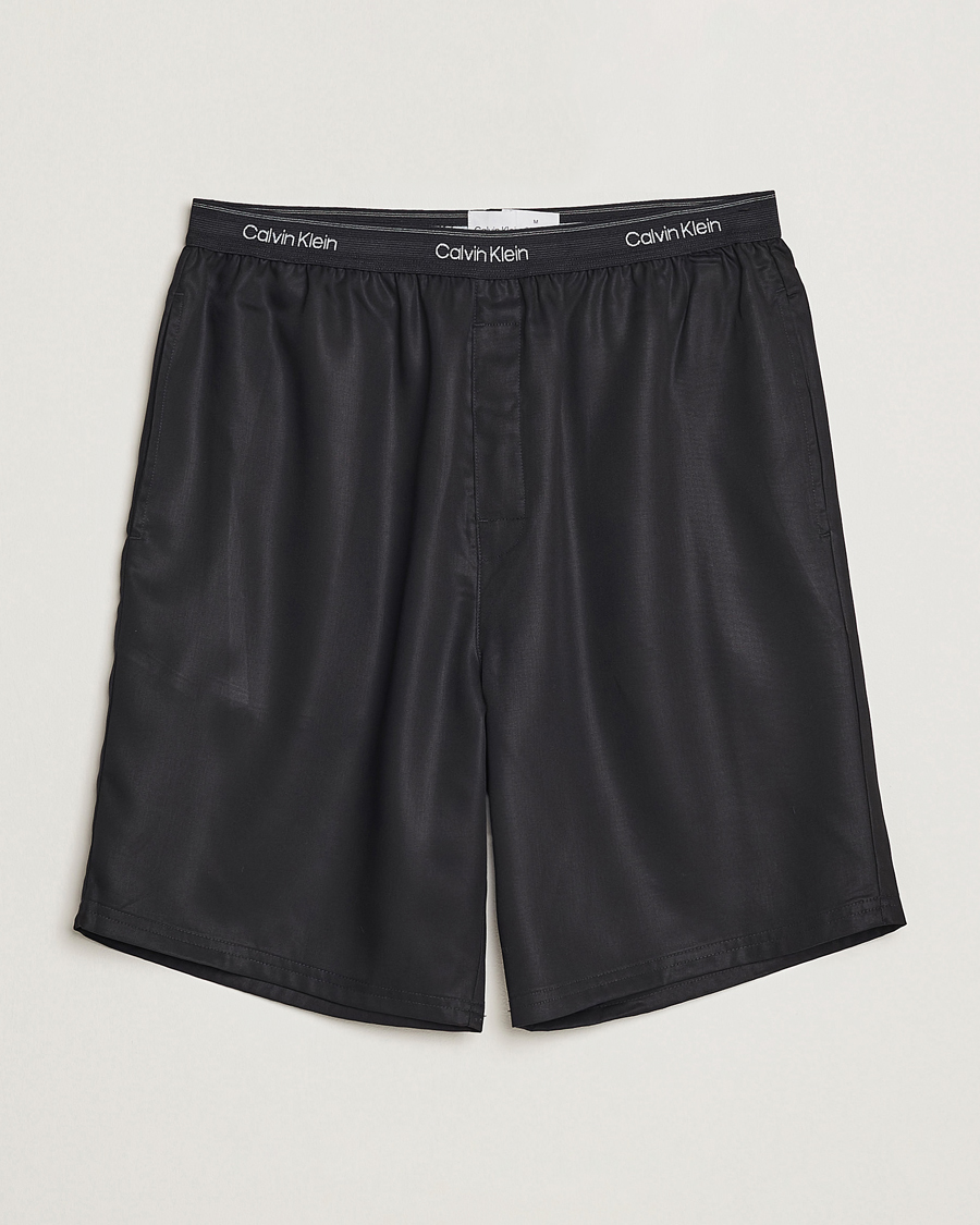 Men | Shorts | Calvin Klein | Lyocell Loungewear Shorts Black