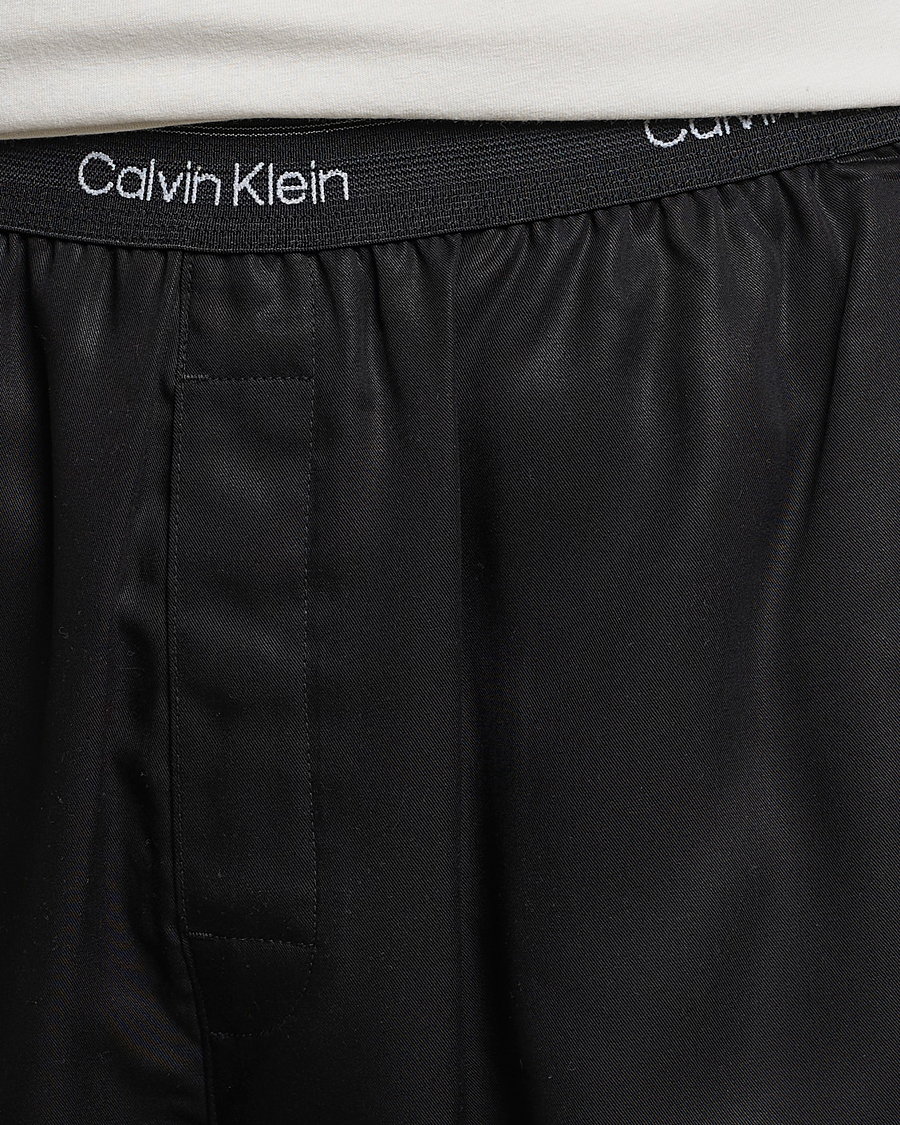 Men | Shorts | Calvin Klein | Lyocell Loungewear Shorts Black
