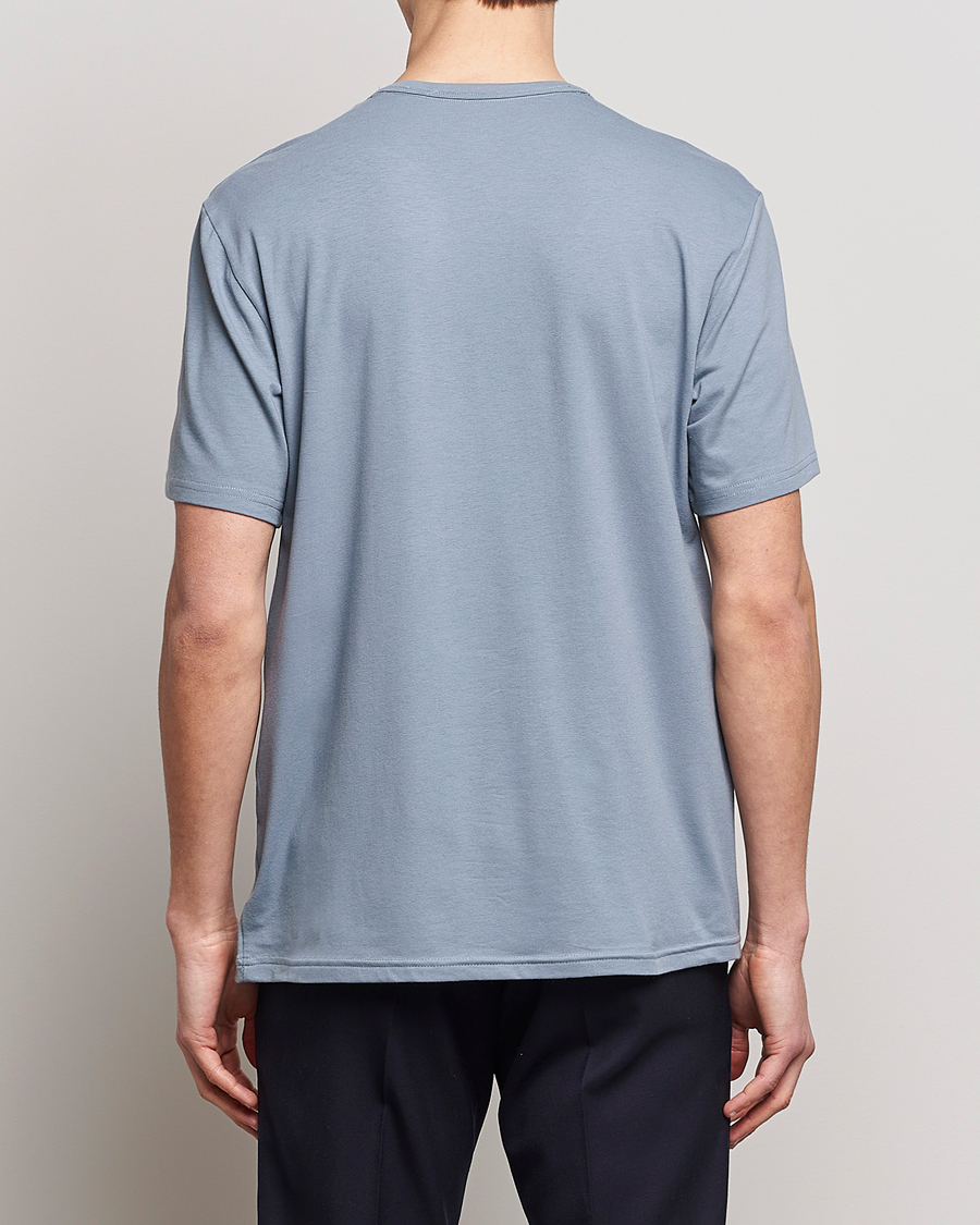 Calvin Klein Logo Crew Neck at T-Shirt Loungewear Beloved Blue