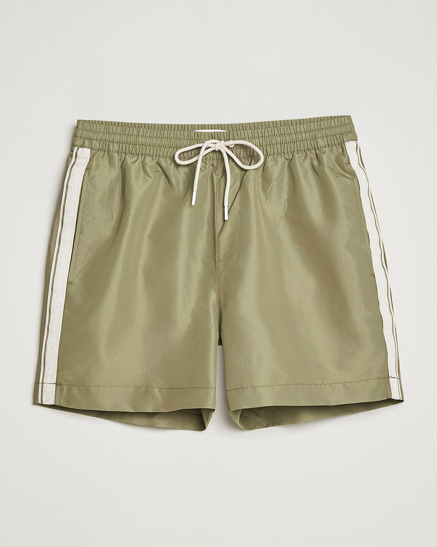 Calvin Klein Mens Khaki Swim Shorts Buy Calvin Klein Khaki Swim