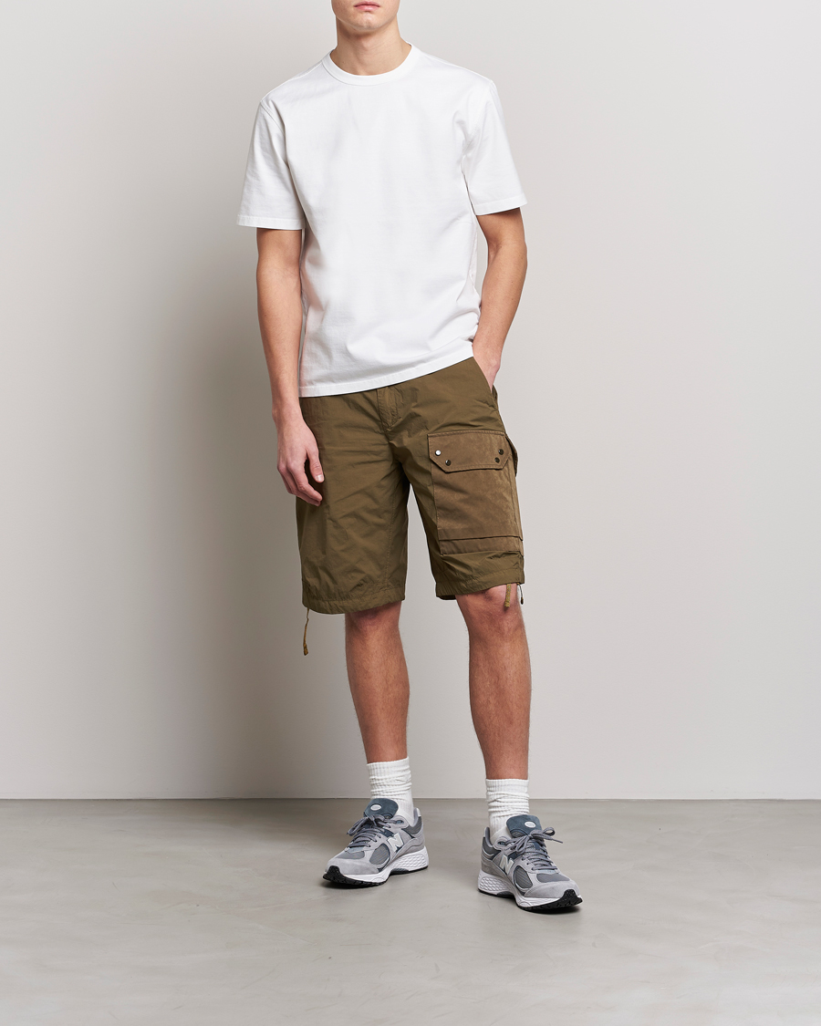 Men | T-Shirts | Ten c | Garment Dyed Cotton Jersey T-Shirt White