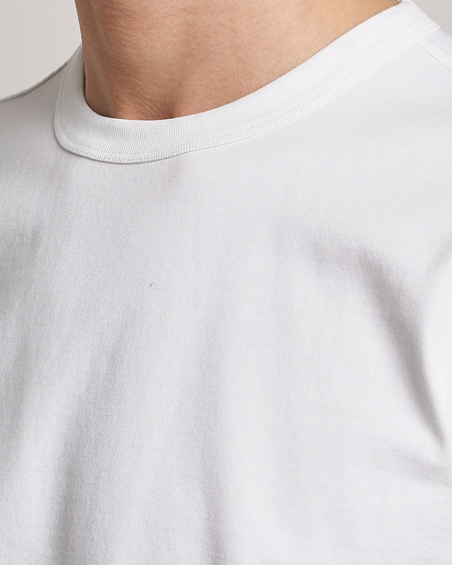 Men | T-Shirts | Ten c | Garment Dyed Cotton Jersey T-Shirt White