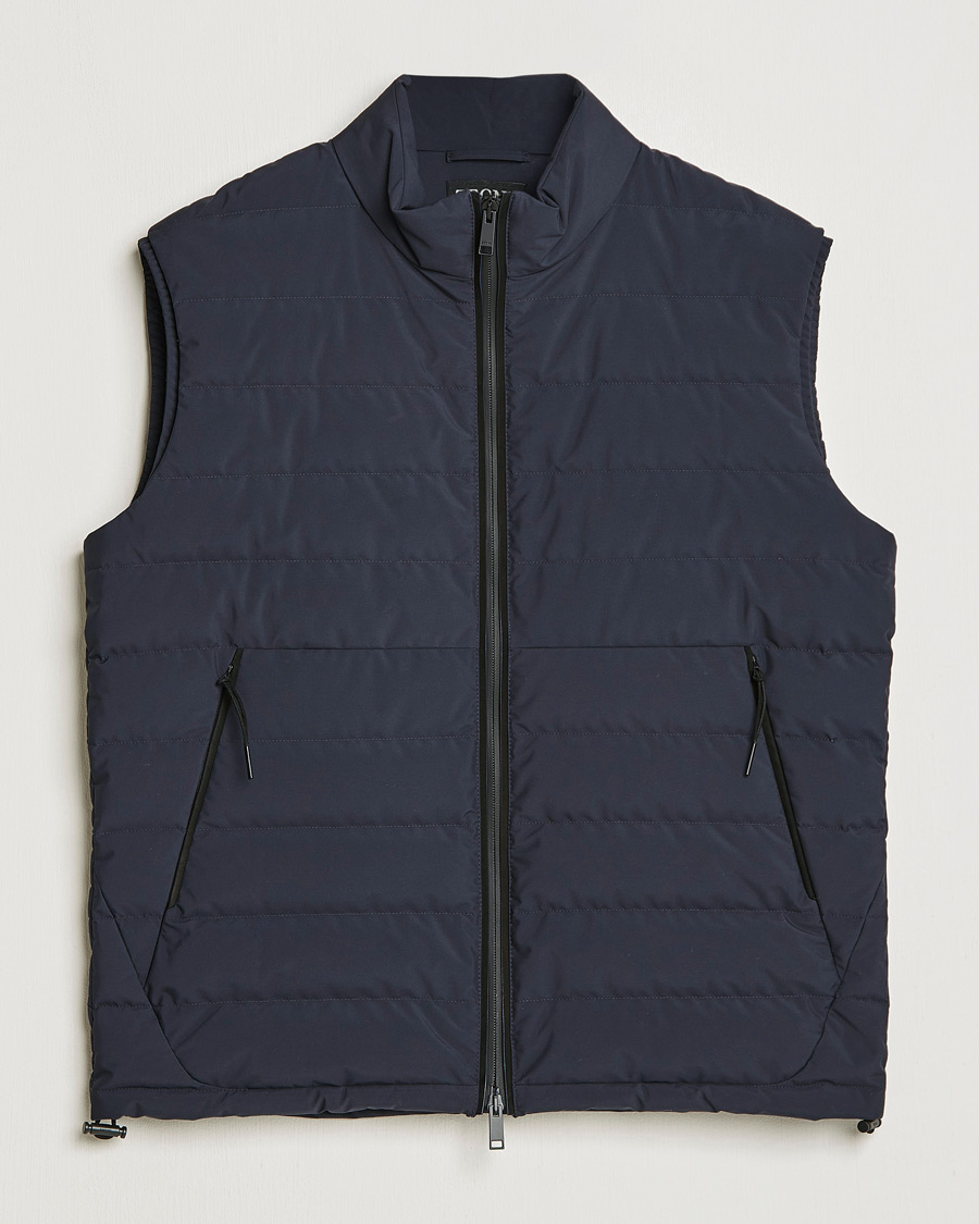 Men | Gilets | Zegna | Stratos Padded Gilet Navy