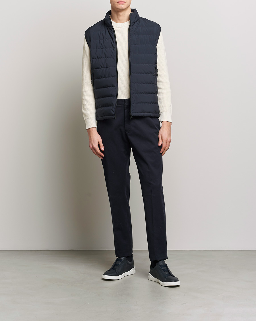 Men | Coats & Jackets | Zegna | Stratos Padded Gilet Navy